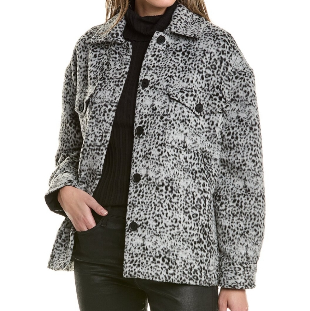 AllSaints Luella Leo Wool-Blend jacket Sz 4 NWT